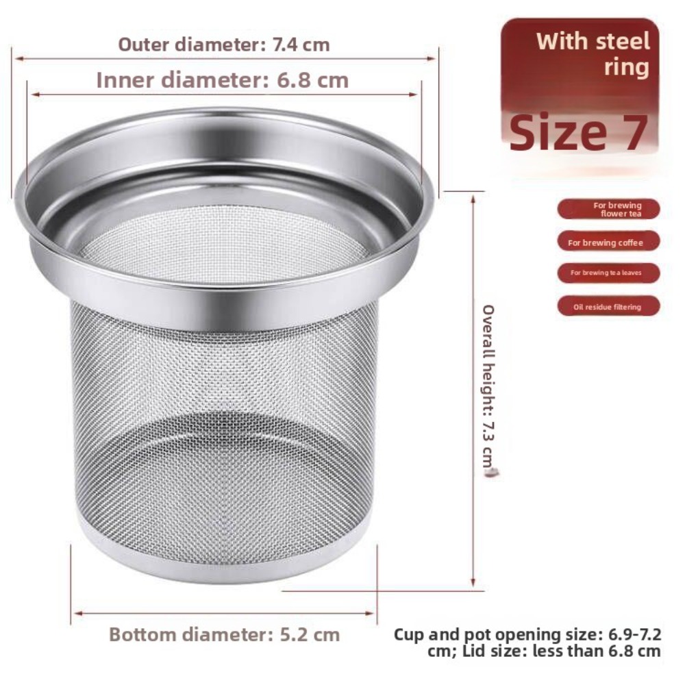 Coffee Tea Replacement - Nuevo colador de té de acero