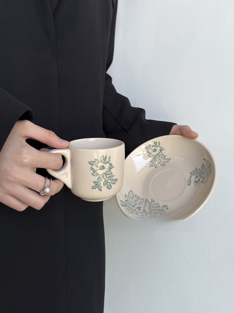 Coffee Tea Leaf - Taza de café de cerámica de