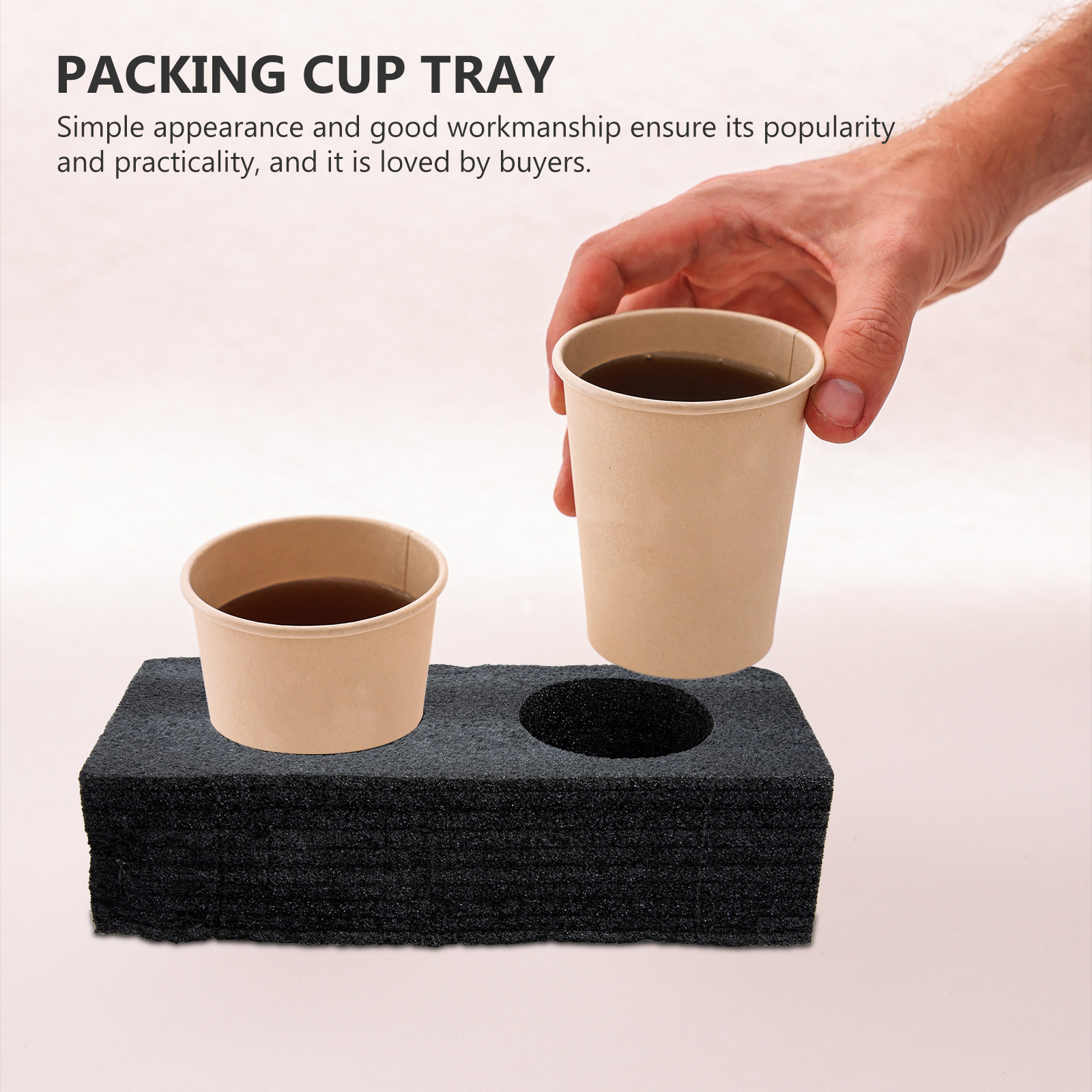 Coffee Tea With Milk - 2 Bandejas Portavasos Premium de Grado