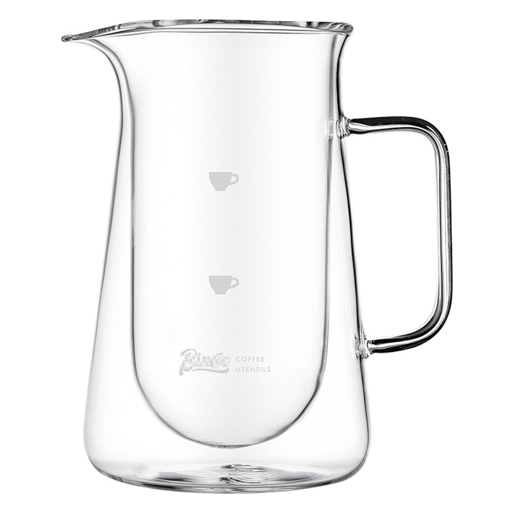 Coffee Tea Decanter - Cafetera de Doble Pared de Vidrio