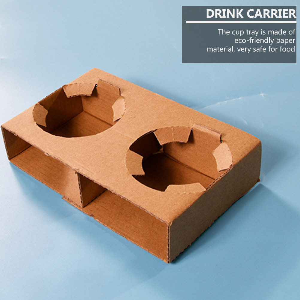 Coffee Tea With Milk - Paquete de 10 Portavasos de Papel