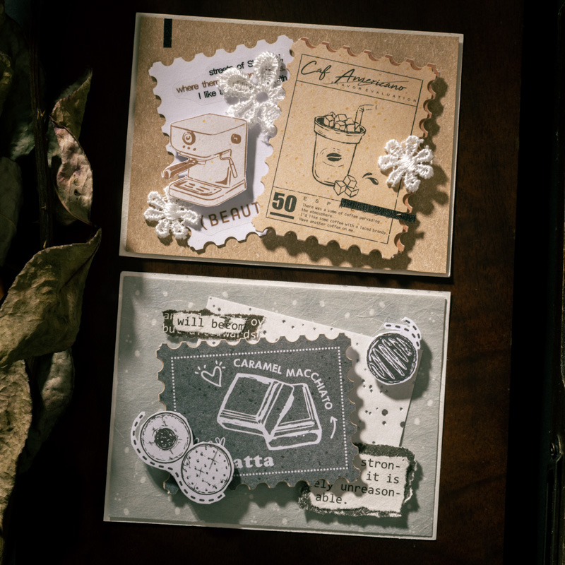 Coffee Tea Journal - Journal GO 45 piezas Pegatinas de