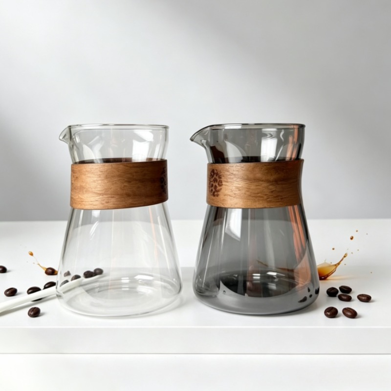 Coffee Tea Decanter - Jarra de café de vidrio de