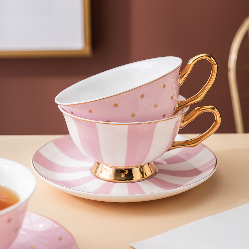 Tazas de Café de Cerámica Rosa - Coffee Tea Home reseña y precio