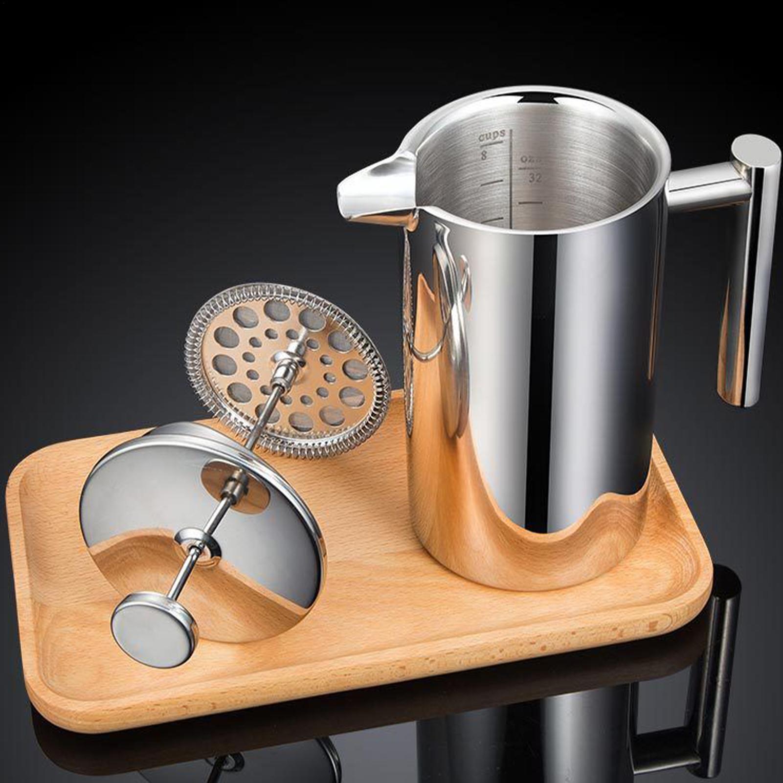 Prensa de café con sistema de  - Coffee Tea Pot reseña y precio