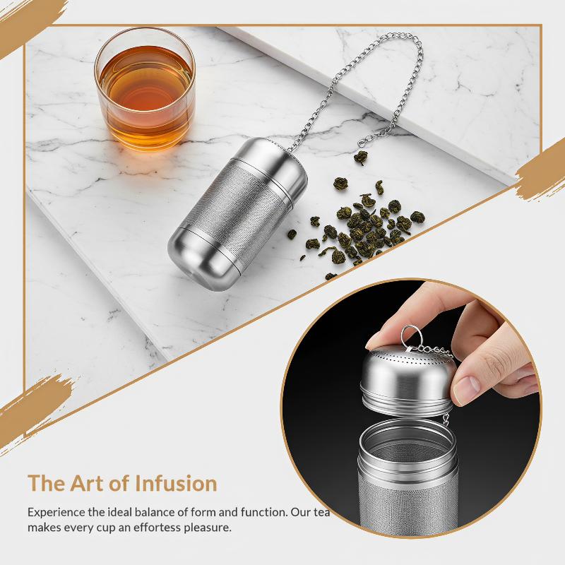 Infusor de té de acero inoxida - Coffee Tea Leaf reseña y precio
