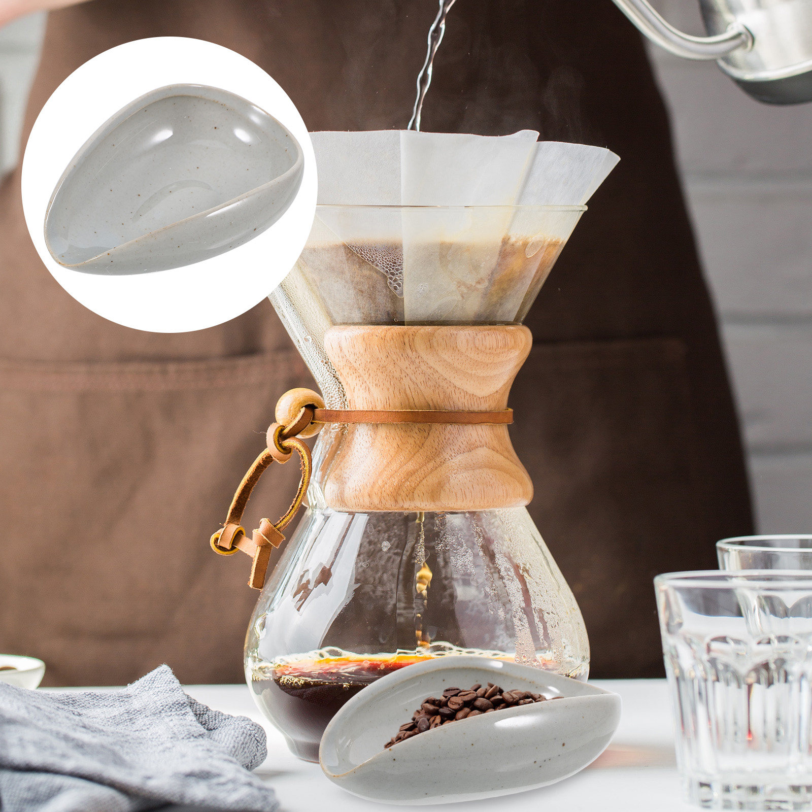 Bandeja de Cerámica Multifunci - Coffee Tea Leaf reseña y precio