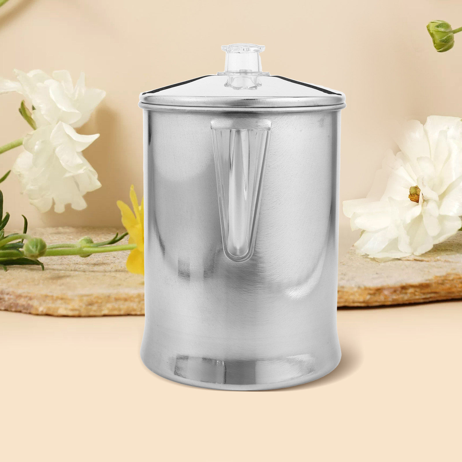Cafetera de Aluminio de 1.8L,  - Coffee Tea Pot reseña y precio