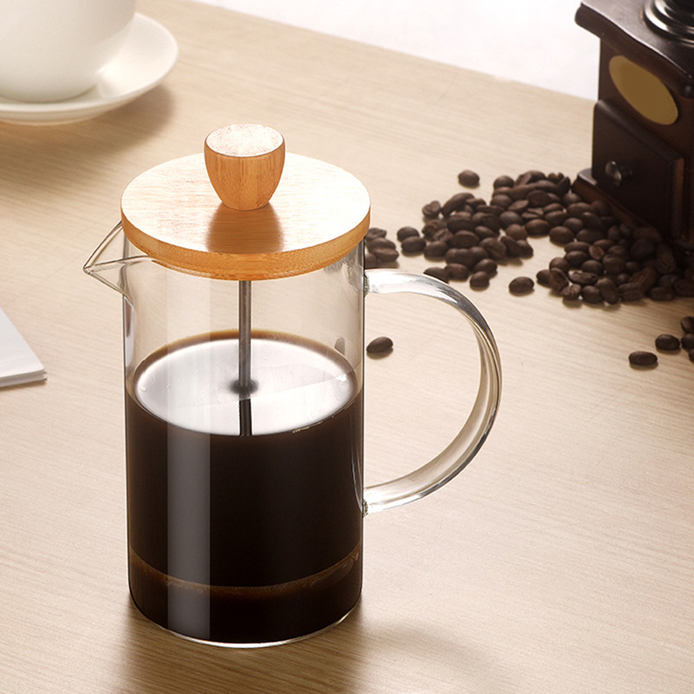 Olla de prensa de filtro franc - Coffee Tea Pot reseña y precio