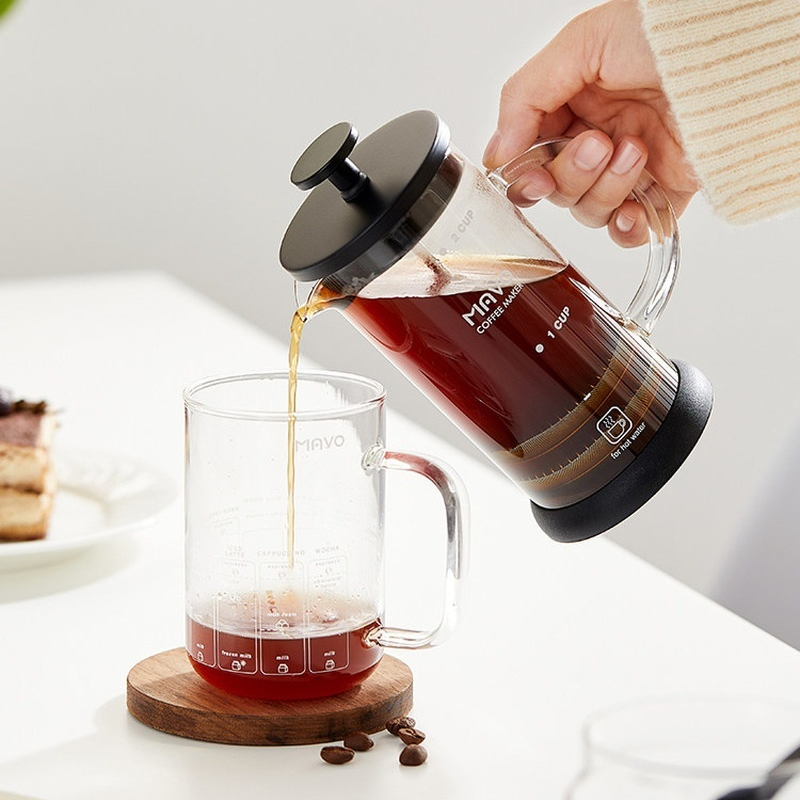 Cafetera francesa MAVO con fil - Coffee Tea Pot reseña y precio