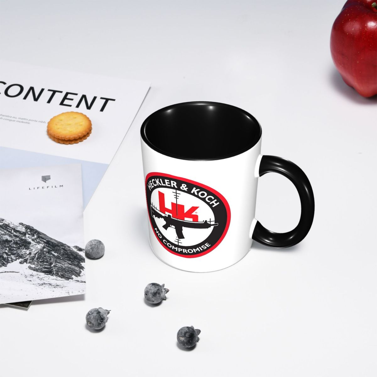 Taza con logotipo Heckler Koch - Coffee Tea Hk reseña y precio