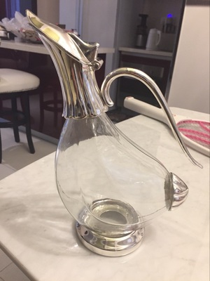 Decantador de vino de vidrio,  - Coffee Tea Decanter reseña y precio